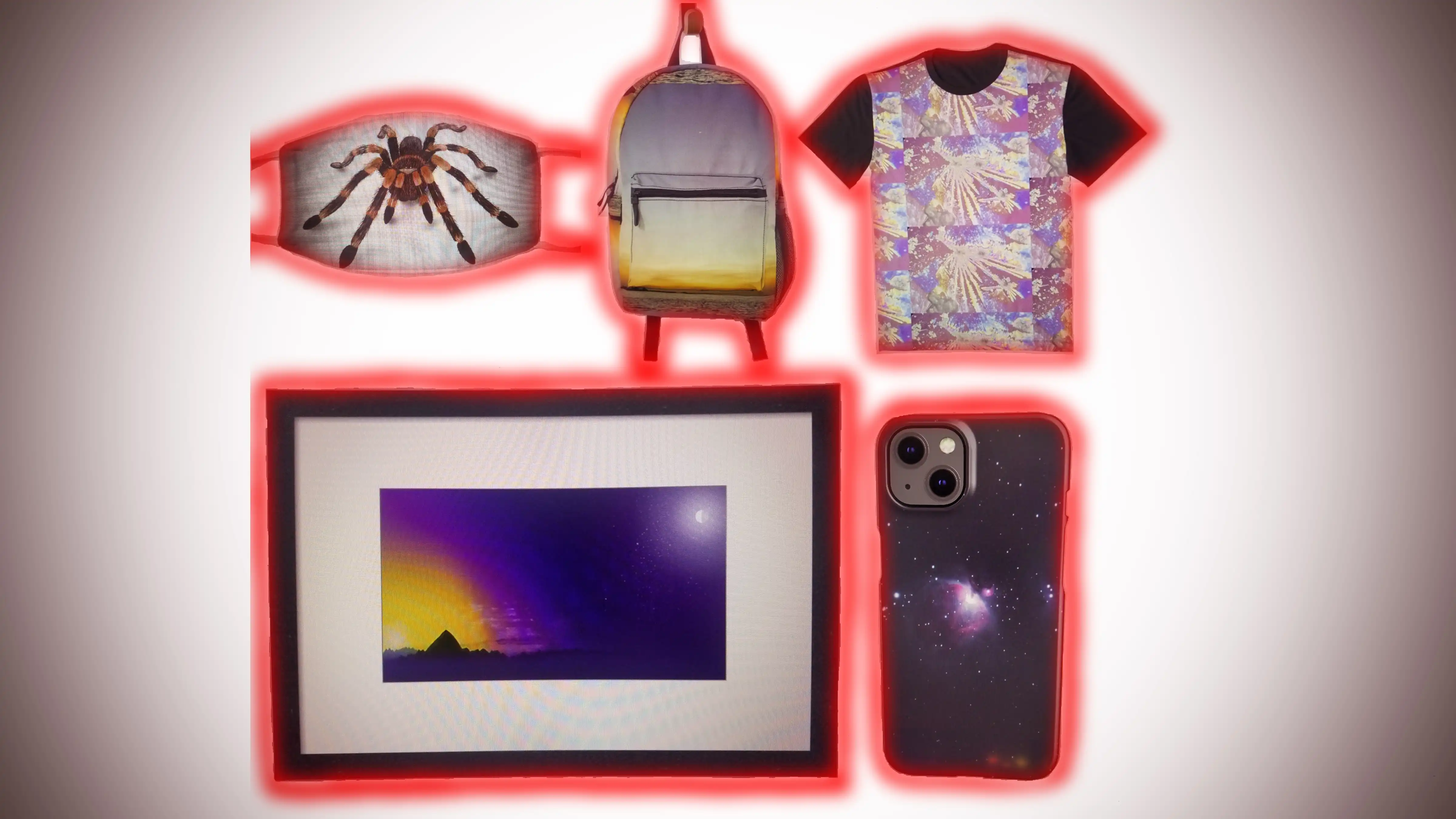 Vendo diferentes productos con mis diseños