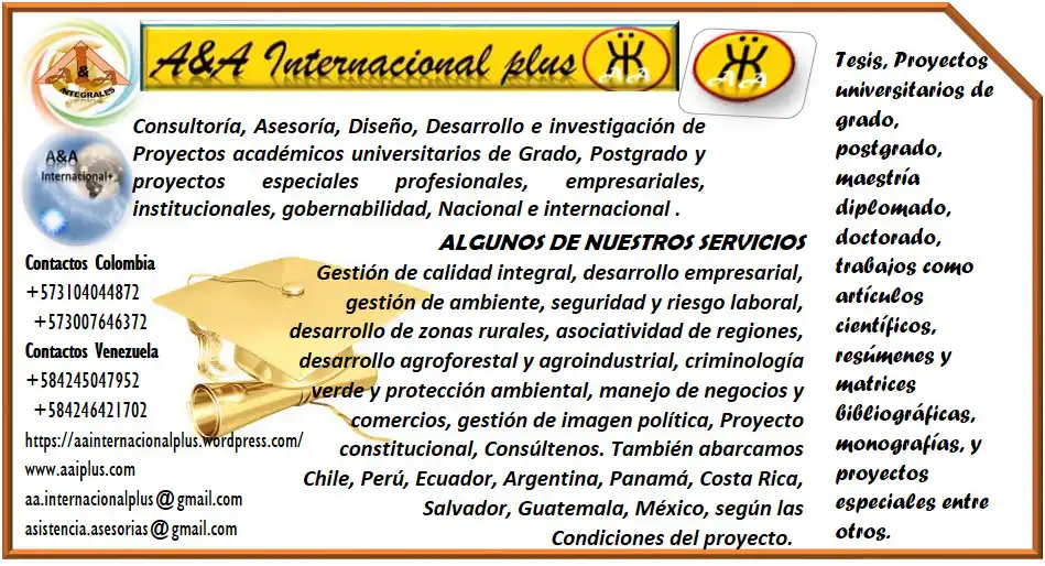 Asesoría tesis pregrado maestría doctorado y proyectos especiales 