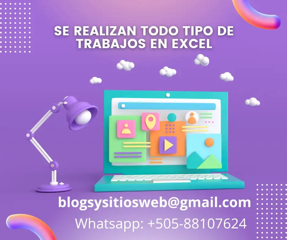 Se Realizan todo tipo de Trabajos en Excel