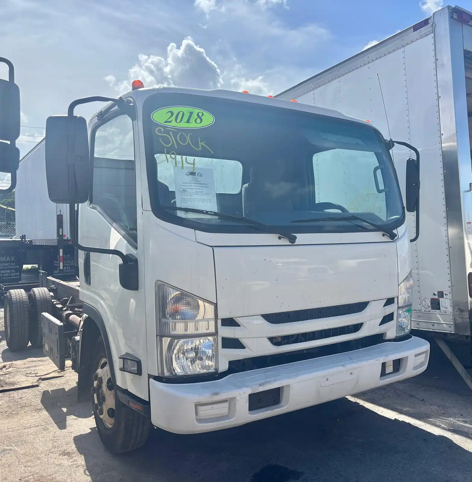ISUZU CAB AND CHASSIS YEAR 2018
